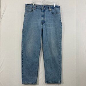 Levi’s 550 size 38 x 30 Men’s Blue Classic Straight‎ Leg Jeans Casual